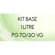 Base 70/30 1 litre prête à l’emploi avec nicotine 3, 6,12 mg