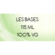 Base 100% VG  Glycérine Végétale pour e-liquide DIY 115 ml