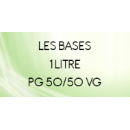 Base 50/50 en 1 Litre  ▶ pour e-liquide DIY