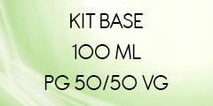 kit base 100 ml 50/50 POUR E-LIQUIDE DIY