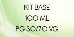 kit base 100 ml 30/70 POUR E-LIQUIDE DIY