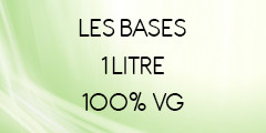 Base 1 litre 100% VG pour DIY