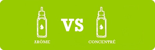 Arôme diy VS concentré e-liquide