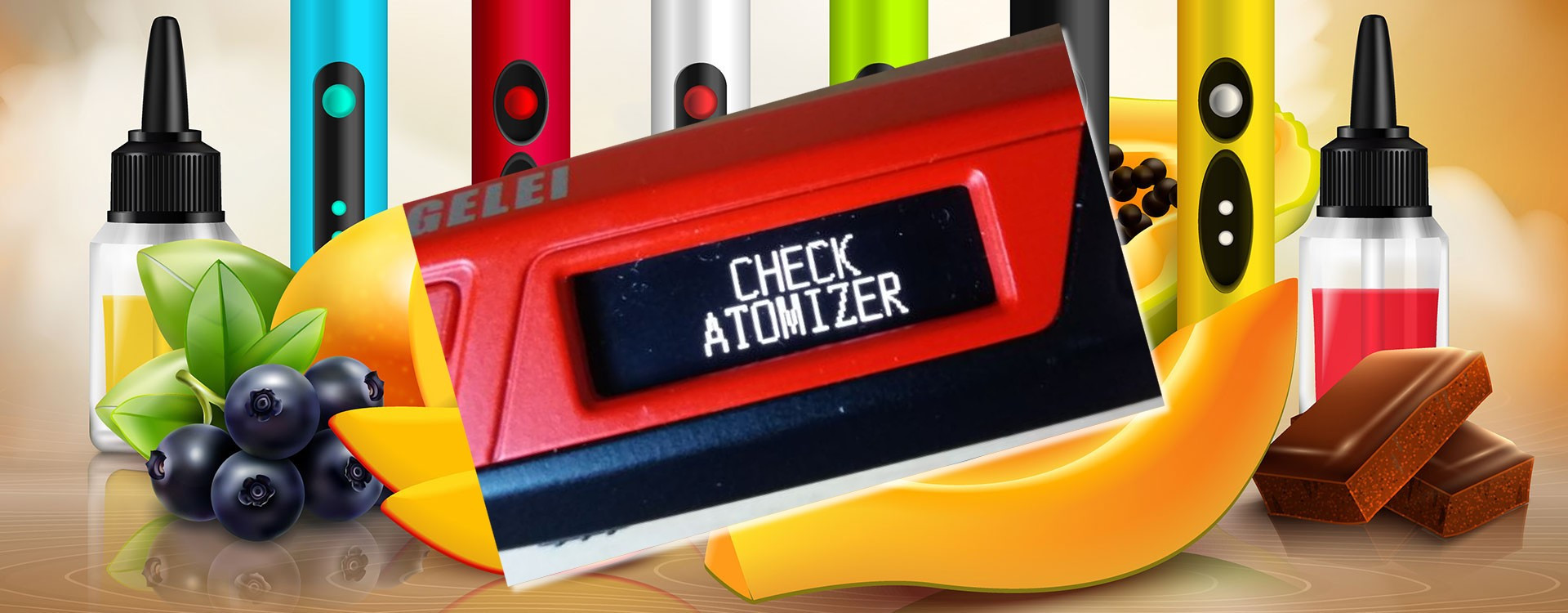 Comment résoudre le problème "Check Atomizer" sur votre cigarette électronique ?