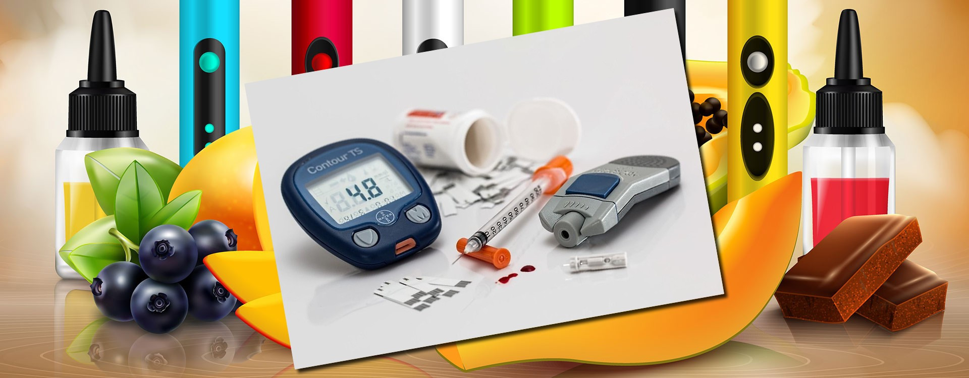 Comment choisir le bon e-liquide en étant diabétique
