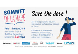 Le sommet de la vape 2019, une troisième édition dans la continuité